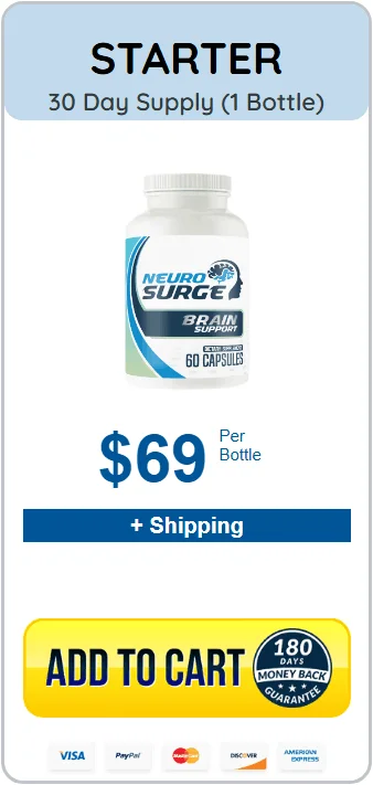 Neuro Surge one bottle