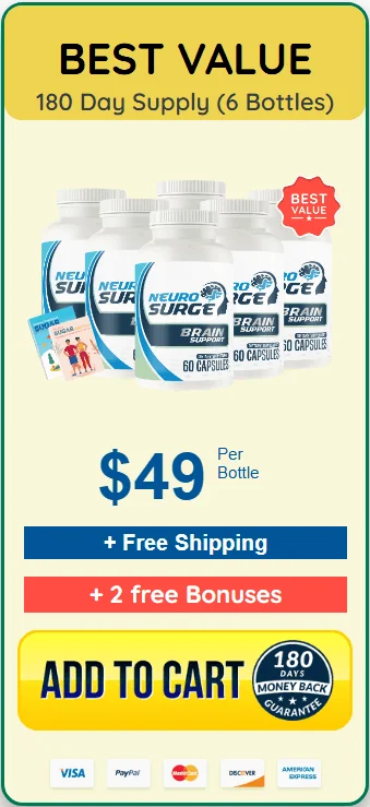 Neuro Surge 6 bottles
