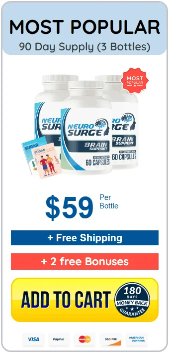 Neuro Surge three bottles order
